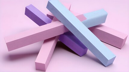 Poster - Flat design exploration of monzeta magnetic materials in a minimalist setting