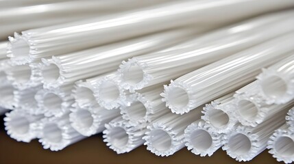 Poster - Illuminating fiber optic filaments in telecommunications indoor laboratory setting technology concept
