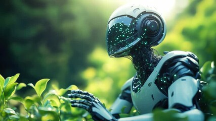 Poster - View of futuristic nano robots operating within the human body for advanced medical treatment, illustrating nanotechnology, precision healthcare, and biotechnology innovation