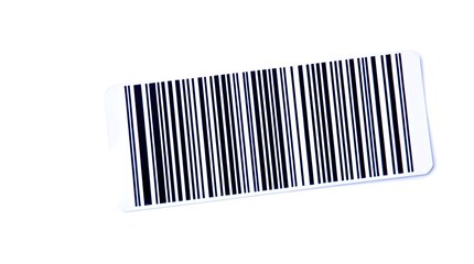 bar code on white background