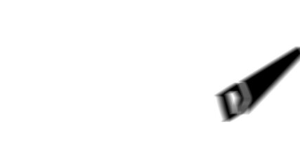 Poster - Animation set, hand saw symbol. Animations: transparency, zooms, transition top to down, transition left to right, slide up to down, slide left to right