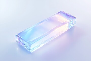 Poster - Futuristic glass progress bar concept design for digital interfaces