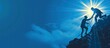 © Yuta - Reaching new heights: Collaborative success in overcoming challenging terrain