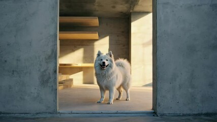 Poster - dog on the roof