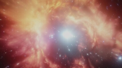 Wall Mural - Explore the vibrant colors and cosmic wonders of distant galaxies in space