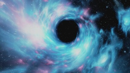 Wall Mural - exploring the mysteries of black holes and the vastness of space