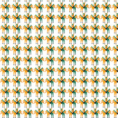 Poster - Animal Angles Patterns design