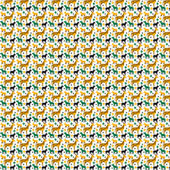 Poster - Animal Angles Patterns design