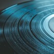 © Dipsky - A close up reveals the mesmerizing grooves and textures of a vinyl record resting on a turntable showcasing the artistry and nostalgia of analog sound at an intimate moment.