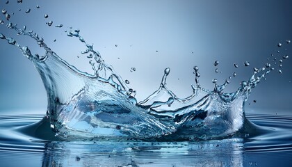 creative abstract water , water splashing background, water splash in motion showing beautiful movem
