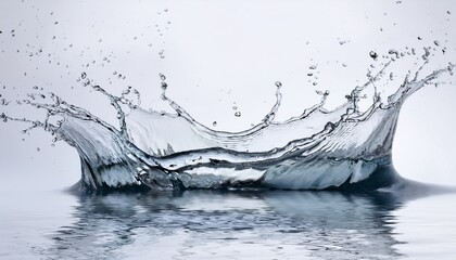 creative abstract water , water splashing background, water splash in motion showing beautiful movem