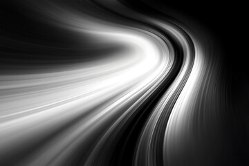 Poster - Abstract motion blur, dark background