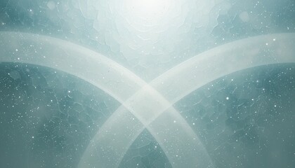 Poster - Ethereal light rays shining through mist abstract background digital art calm atmosphere high angle serenity and tranquility