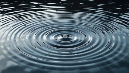 Poster - Rippling water surface natural environment visual content serene atmosphere close-up view water dynamics explained