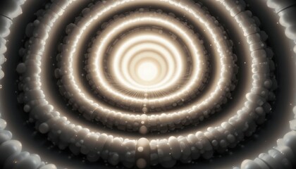 Poster - Dynamic light ripples creating ethereal patterns abstract environment digital rendering illuminated space conceptual design for visual impact