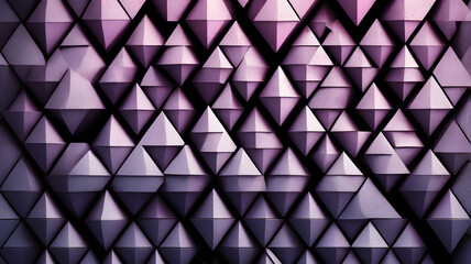 Poster - abstract geometric surface: an artistic composition featuring a complex arrangement of geometric sha