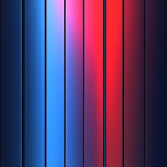 Fototapete - Colorful abstract light streaks with gradients showcasing vivid blue pink and red tones : Generative AI