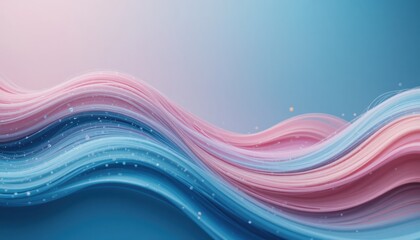 Fototapete - Fluid motion art waves abstract digital design gradient colors modern aesthetic dynamic composition visual serenity for creative inspiration