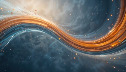 Poster - Fluid motion design abstract background digital artwork energetic vibes dynamic view creative concept for visual impact