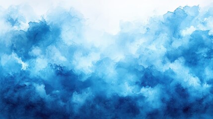 Aufkleber - abstract baby blue watercolor background watercolor background for invitations cards posters texture abstract background color splashing