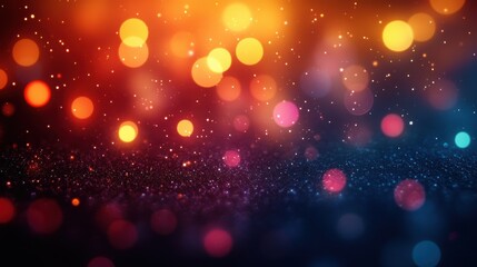 Aufkleber - abstract background with colorful bokeh lights,stock photo