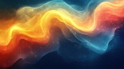 Aufkleber - abstract blue green yellow grainy summer poster design background colorful grainy gradient soft glowing backdrop design web header banner,stock photo