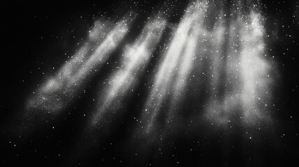 Aufkleber - black noise grain transparent gradient background dust effect,transparent overlay background