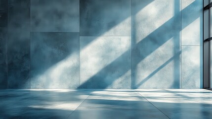 Fototapete - close up image of concrete wall,floor,shadow,plain gray texture,photo stock