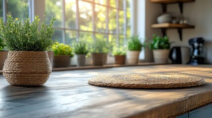 Aufkleber - countertop,blurred home kitchen background in white,stock photo