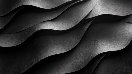 Poster - elegant black paper background,a smooth textured surface monochrome design creating a dramatic,stylish effect perfect for modern,artistic applications,photo stock