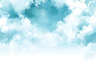 Aufkleber - Abstract Sky, Soft Pastel Colors