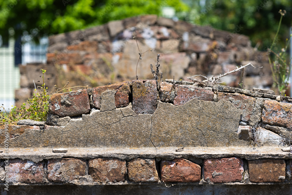 Cracked Paint Texture on a Tombstone at an Above Ground Graveyard - New ...