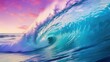 © vectorwin - waves blue and purple water