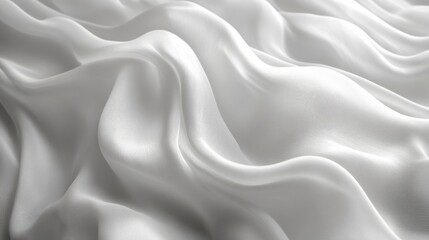 Poster - lined pattern texture white silk backgrounds