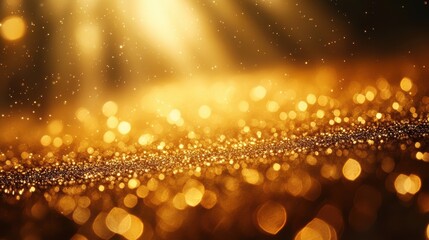 Leinwandbilder - luxury of light yellow,gold blurred gradient background has a little abstract light sunlight shadow blurred,photo stock