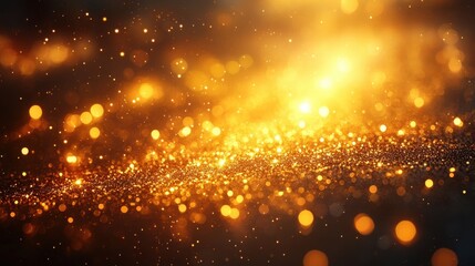 Fototapete - luxury of light yellow,gold blurred gradient background has a little abstract light sunlight shadow blurred,stock photo