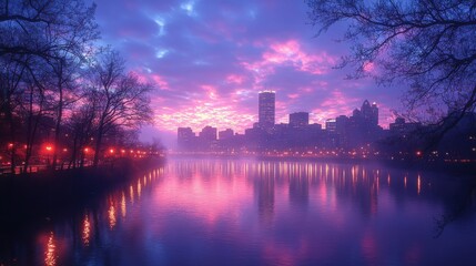 Poster - minneapolis minnesota usa on the river,photo stock