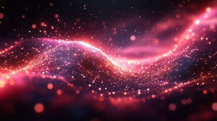Aufkleber - neural network artificial intelligence tech low poly abstract background,photo stock