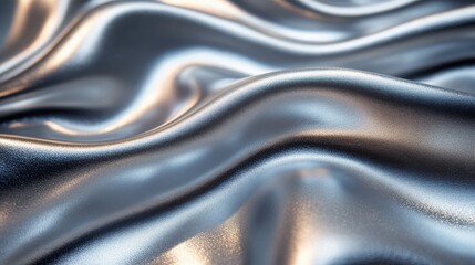 Aufkleber - platinum metallic effect foil,a smooth silver texture,gradient background,photo stock