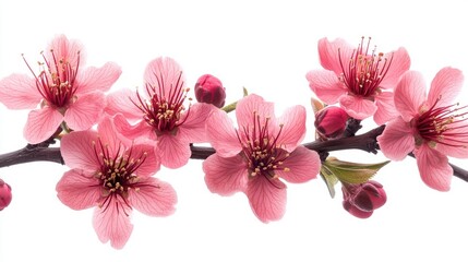 Aufkleber - png sakura blossom flower branch,stock image