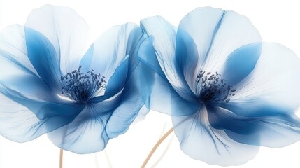 Aufkleber - png x ray blue flax flower transparent petals art,stock image