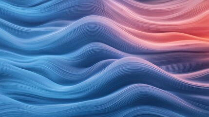 Poster - Speed Abstract speed lines forming a rapid motion effect in deep blue and red tones.