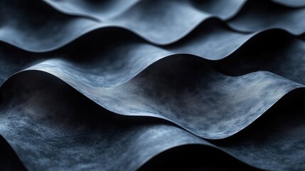Poster - texture of folded black toner paper,cool poster overlay