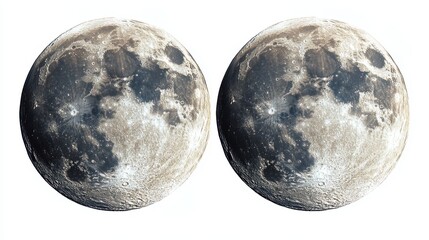 Poster - the moon sticker transparent background,stock image