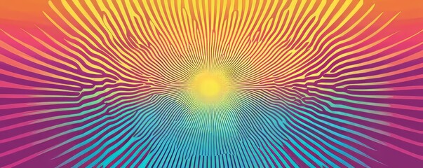 Poster - The digital art ‘Abstract Pink Purple White Swirling Vortex’ is a unique piece of artwork