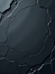 Aufkleber - Dark Stone Textured Background With A Copy Space For Design Elements And Typography In A Web Banner Context.
