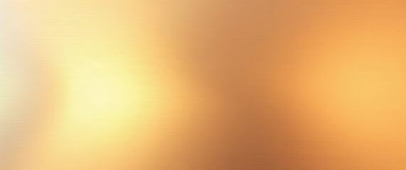 Leinwandbilder - Gold brushed metal texture background with warm light reflections
