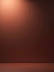 Aufkleber - Wide Panoramic Web Banners And Headers Can Feature A Dark Copper Colored Gradient Background With Ample Space For Design.