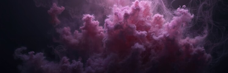 Poster - Abstract fibrous lilac background. Purple texture with colorful smoke. Creative design with abstract fleecy surface of many colored fibers. Great for web, print, wallpaper, posters, social media