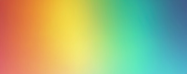 Poster - Abstract gradient background design. Rainbow colors blend into each other. Use for web, text, graphic, website design, wallpaper, modern tech, poster, banner, advertising, presentation.